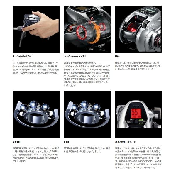 フォースマスター 22 201 新品・未開封 楽天市場】シマノ(Shimano) 22 フォースマスター 201 / 電動 リール 左