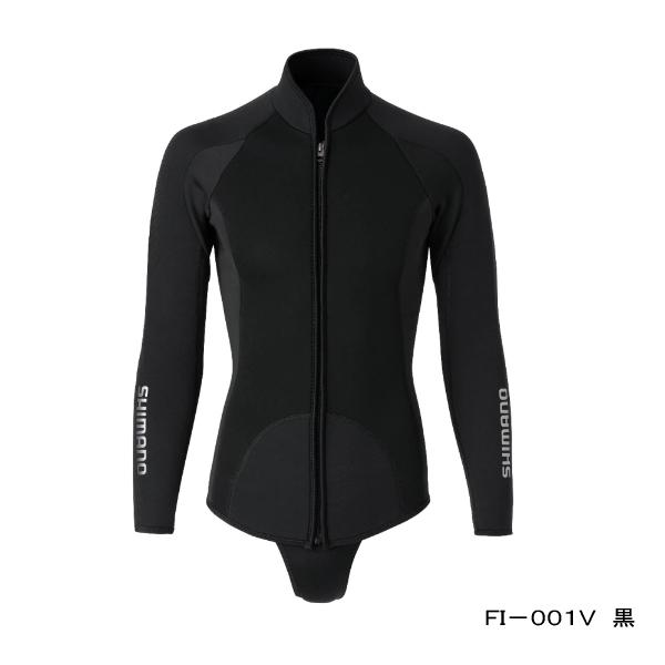 （22年5月新商品） シマノ ガードジャケット FI-001V ブラック Lサイズ