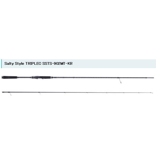Abu Garcia - （18年7月新商いもの） アブガルシア ソルティスタイル トリプル概念作用 SSTS-902MT-KR （挙げ句のはて大きさ 140.5珊）  （御墨付き付） （大型1／代引と離島不可） フィッシングジャケット-釣り-フィッシングウエア