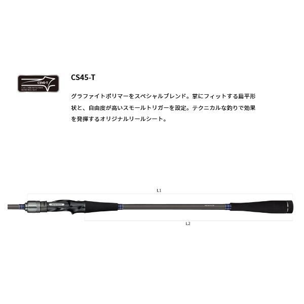 （23年4月新商品） アルファタックル（alpha tackle） イサキ FT 220MH （仕舞寸法 114cm）の画像