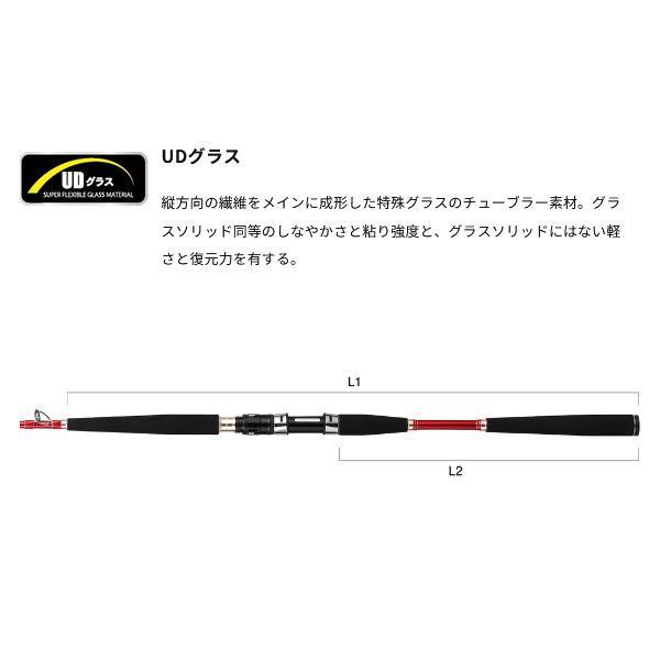 （25年4月新商品） アルファタックル（alpha tackle） カミワザ Ver.(バージョン) II 300 （仕舞寸法 154cm） （大型1／代引と離島不可）_1