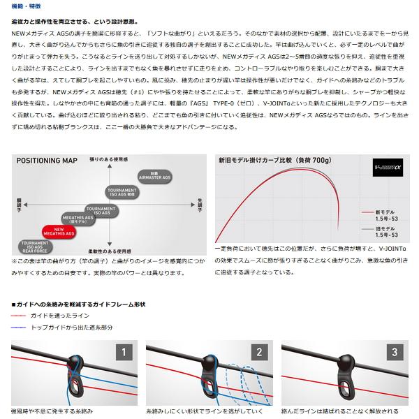 DAIWA（ダイワ） （21年11月新商品） メガディス AGS 1.75-50・N