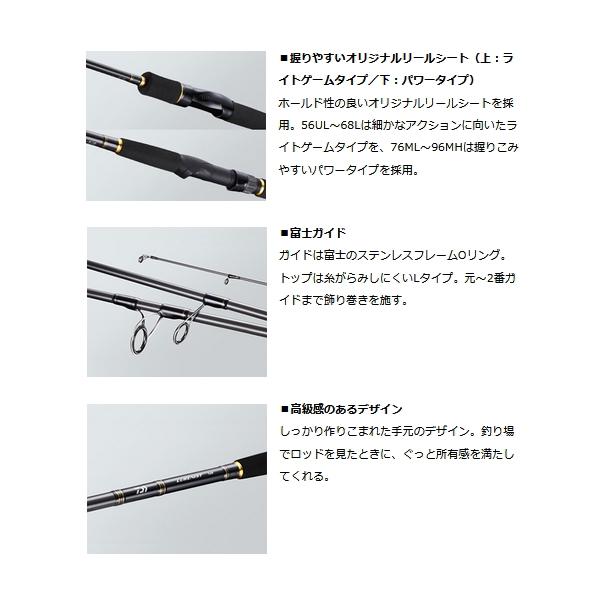 DAIWA（ダイワ） （22年4月新商品） ルアーニスト モバイル 96MH-4