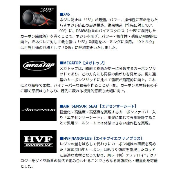 DAIWA（ダイワ） （23年8月新商品） エメラルダス MX 84M-5・N （仕舞