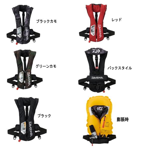 ダイワ　ライフジャケット DF-2021　ブラックカモ ダイワ (Daiwa) DF-2021 ブラックカモ フリーサイズ（ウォッシャブル