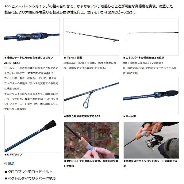 DAIWA（ダイワ） （22年4月新商品） 極鋭 キス H-175 （仕舞寸法 111cm