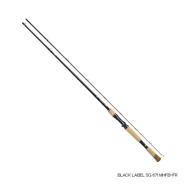 ≪'19年2月新商品！≫ ダイワ ブラックレーベル SG 641LFB 〔仕舞寸法 167cm〕
