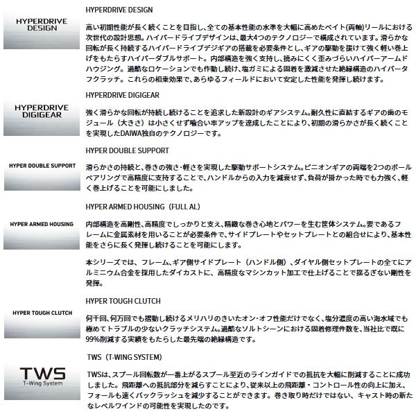 DAIWA（ダイワ） IM Z リミットブレイカー XHL(左) TW HD-C （小型商品
