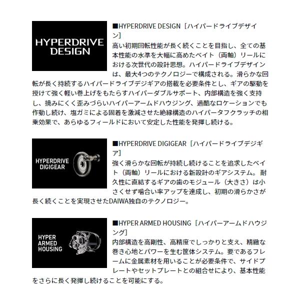 DAIWA（ダイワ） （23年7月新商品） アドミラ 100XHL(左) （小型商品