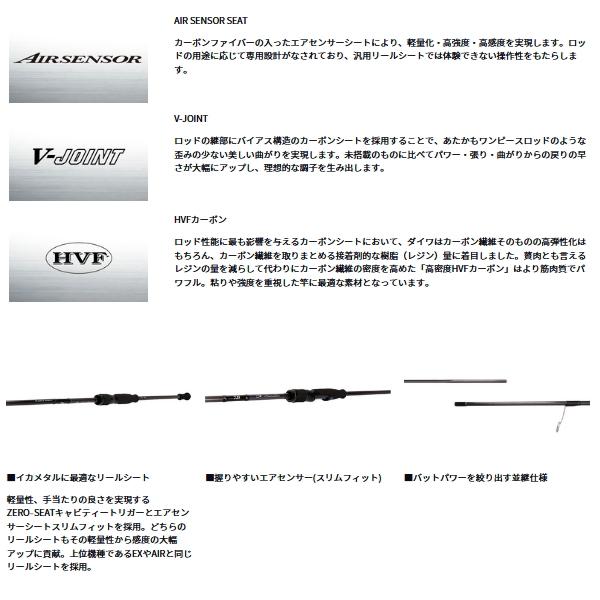 DAIWA（ダイワ） （24年4月新商品） エメラルダス MX イカメタル
