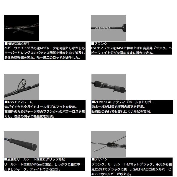 DAIWA（ダイワ） （25年7月新商品） ソルティガ J レブリミット 54B-4