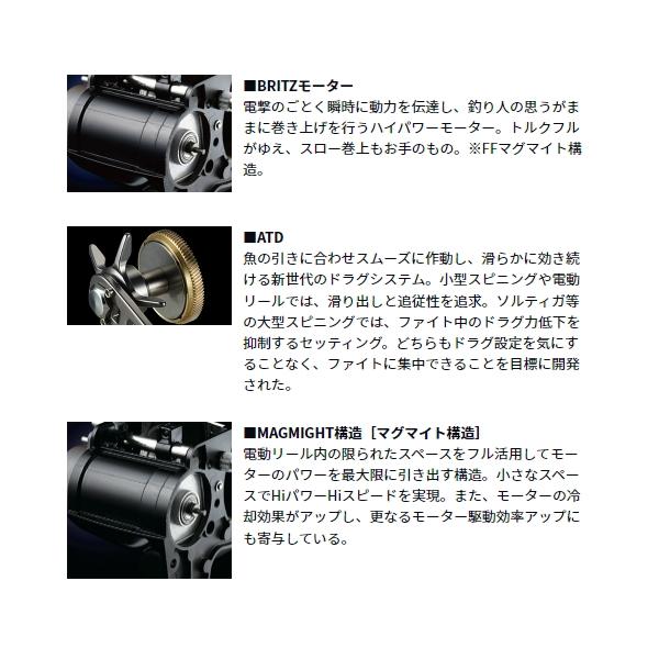DAIWA（ダイワ） （23年8月新商品） レオブリッツ 200JL(左) （小型