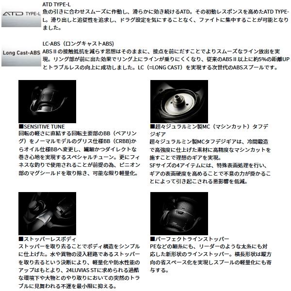 DAIWA（ダイワ） （25年3月新商品） ルビアス ST SF1000S-P （小型商品