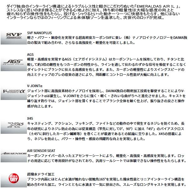 DAIWA（ダイワ） （25年7月新商品） エメラルダス AIR IL (インター