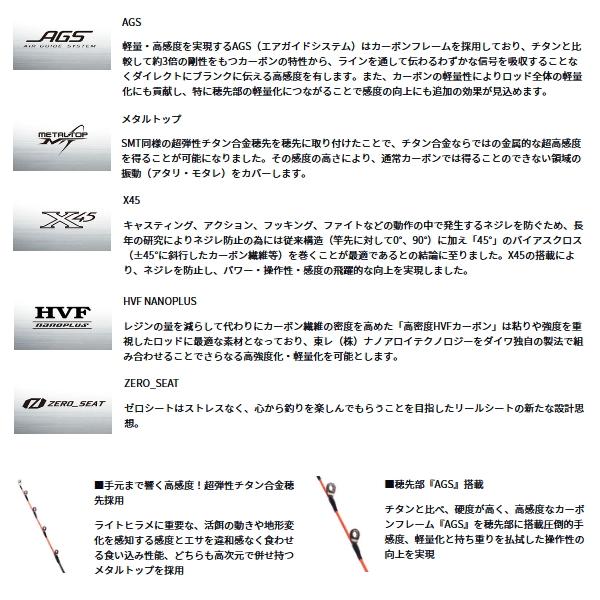 DAIWA（ダイワ） （24年9月新商品） メタリア ライトヒラメ M-230・J