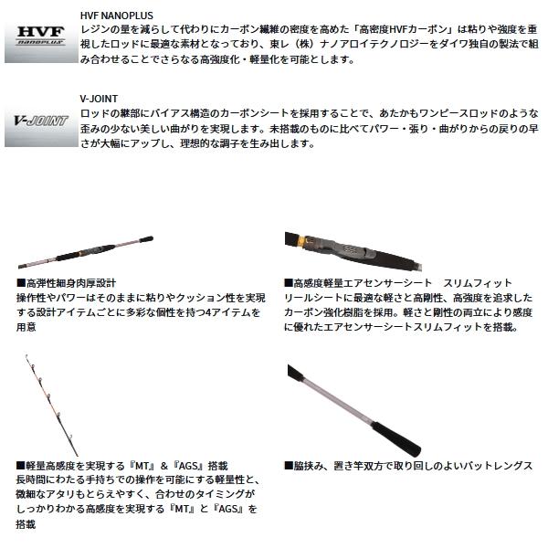DAIWA（ダイワ） （25年9月新商品） メタリア ヒラメ H-265・J （仕舞