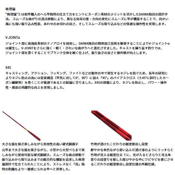 DAIWA（ダイワ） （26年3月新商品） 兆 12・J （仕舞寸法 98cm