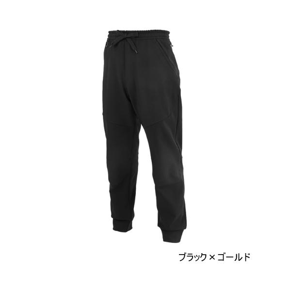 がまかつ スウェットパンツ 3L ブラック/ゴールド Gamakatsu（がまかつ） （24年9月新商品） スウェットパンツ GM-3757