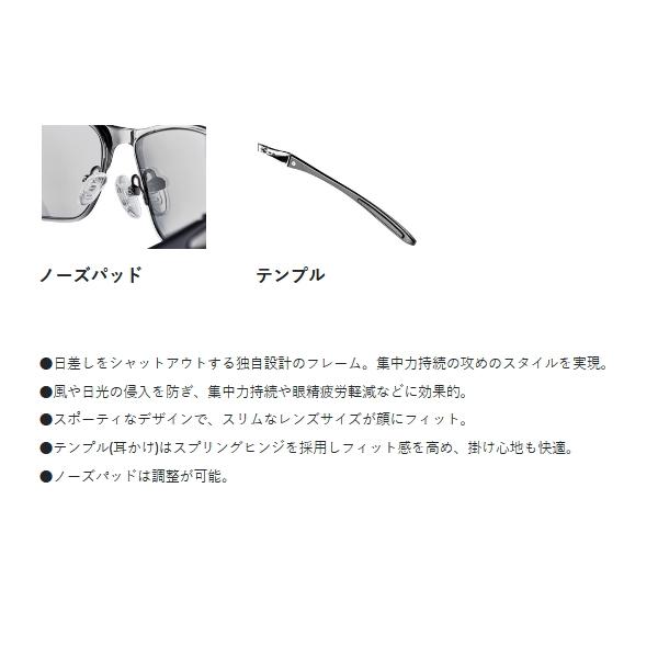 Gamakatsu（がまかつ） （25年9月新商品） 偏光サングラス GM-1796