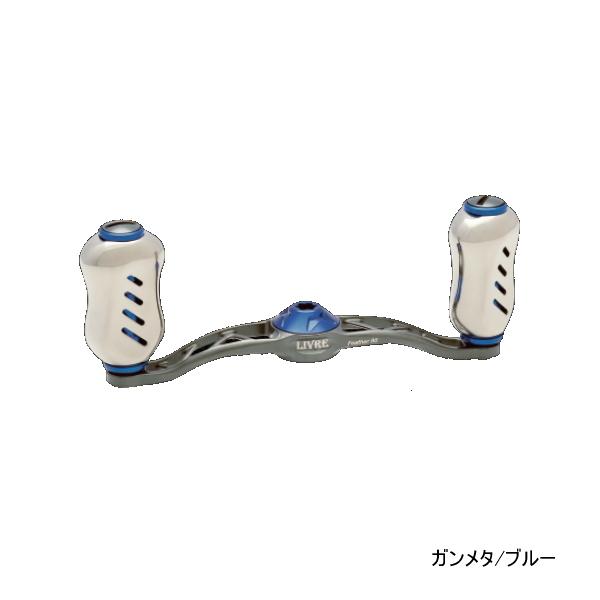 リブレ　フェザー　90 ダイワ　左巻き　ガンメタ　ゴールド リブレ クランク フェザー 90 FLDF90-FI 左巻 ダイワ用 ガンメタ