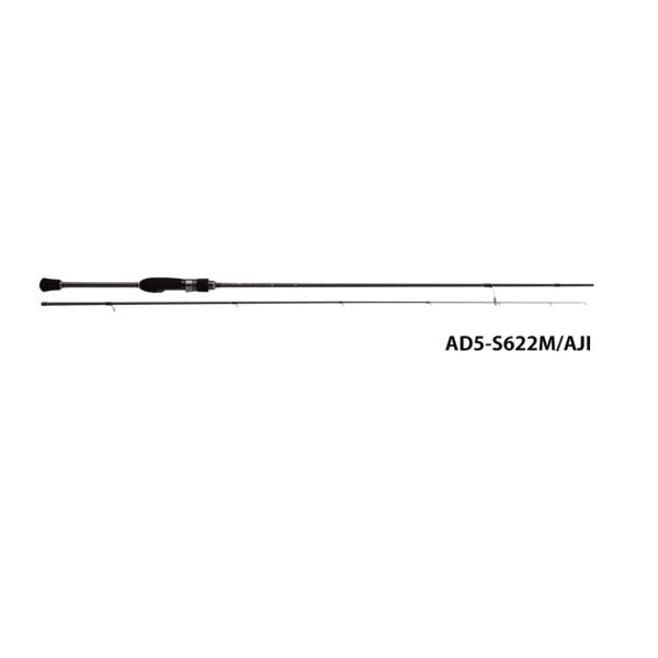 （21年4月新商品） メジャークラフト 鯵道 5G AD5-S622M／AJI （仕舞寸法 98cm） （保証書付）