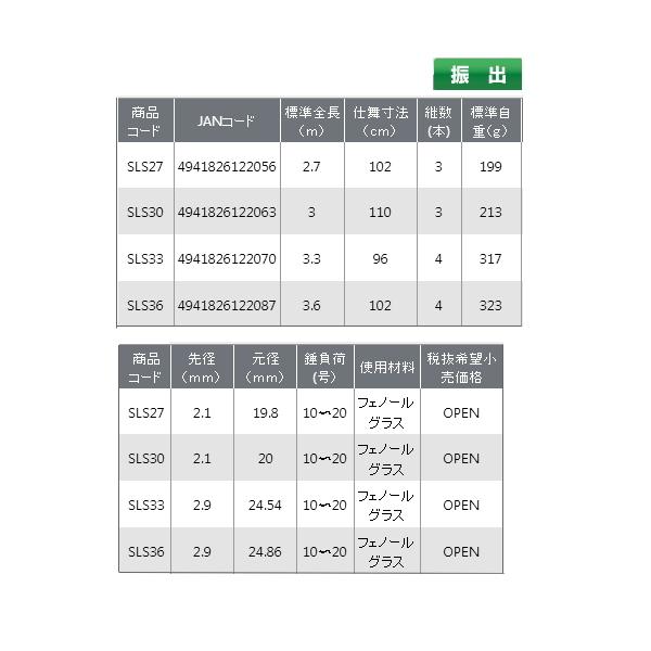 ≪'21年4月新商品！≫ OGK シルバーサーフ SLS45 〔仕舞寸法 102cm〕｜fugashop2｜02