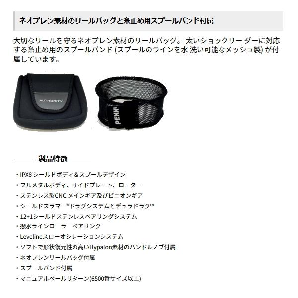 Penn（ペン） オーソリティー 6500HS （返品不可） （小型商品） 爆買