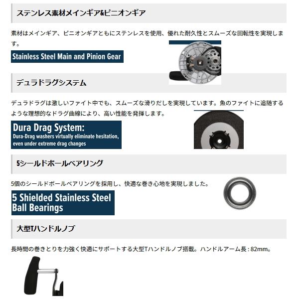 Penn（ペン） ファゾムII 2スピード 25NLD2-L ナロースプール（左