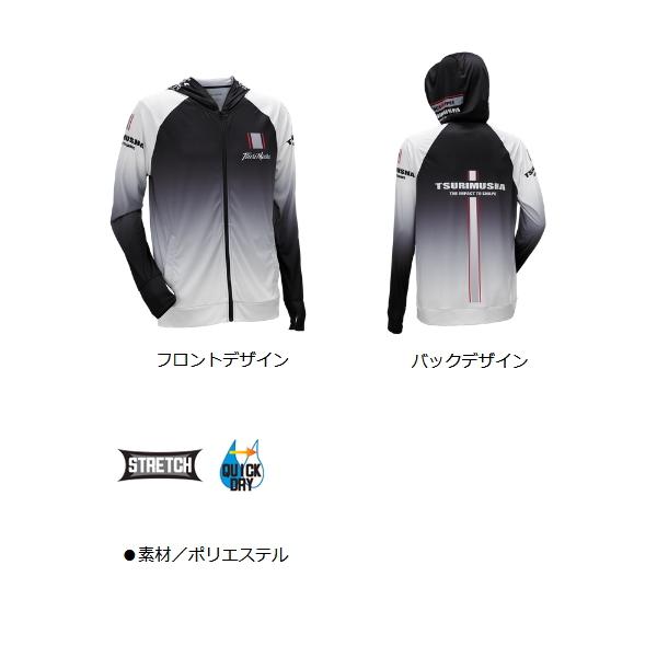 釣武者 I02003 UVフルジップパーカー L 全14色】4.4オンスドライジップ