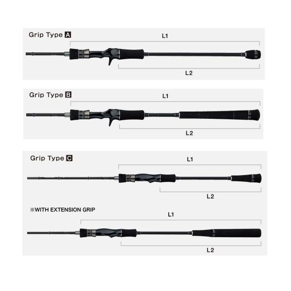 ≪'22年3月新商品！≫ テイルウォーク（tail walk） メタルゾン SSD C66M/SL 〔仕舞寸法 103cm〕  【保証書付】｜fugashop2｜03