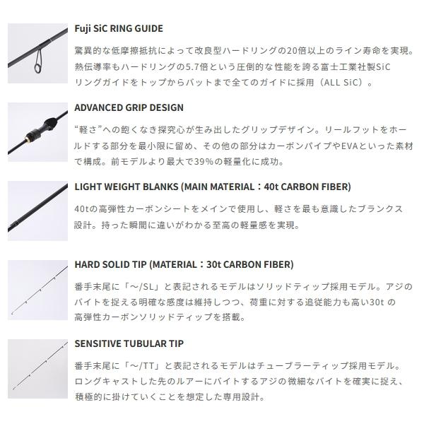 テイルウォーク アジストSD S55 SL 保証書付 tailwalk（テイルウォーク） （25年3月新商品） アジスト SD S55／SL