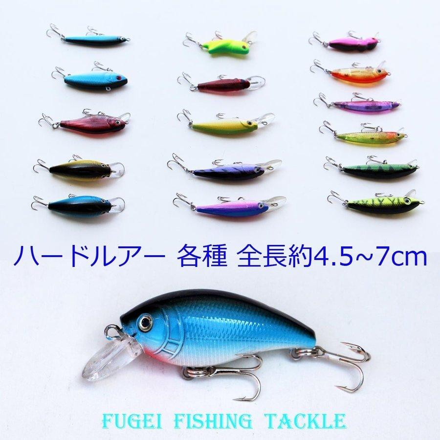 シャッド、ミノー、トップウォーターなど 13個セット ルアーセット