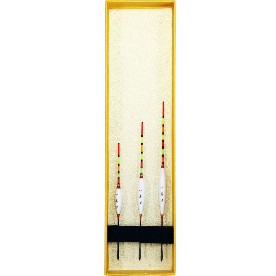 カッツケ釣用 バルサ へら浮き 3本 全長11/13/15cm へらぶな ウキ
