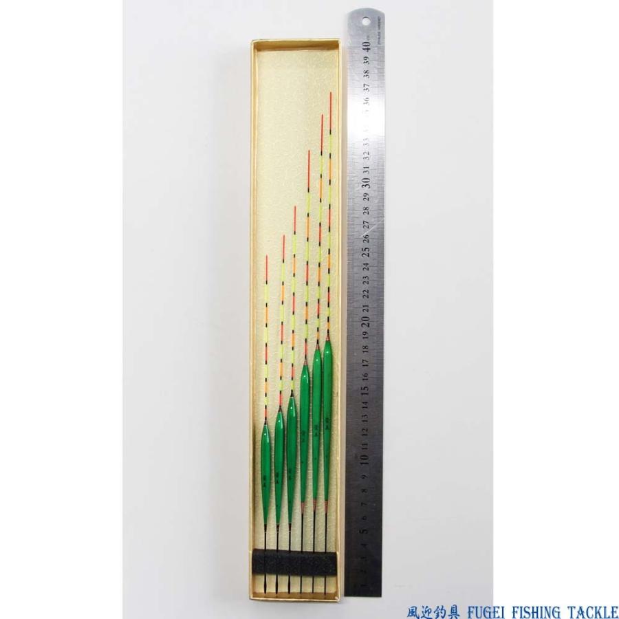 釣具 宙つり用 萱 へら浮き 全長24.5〜36.5cm 6本 セット ムクトップ