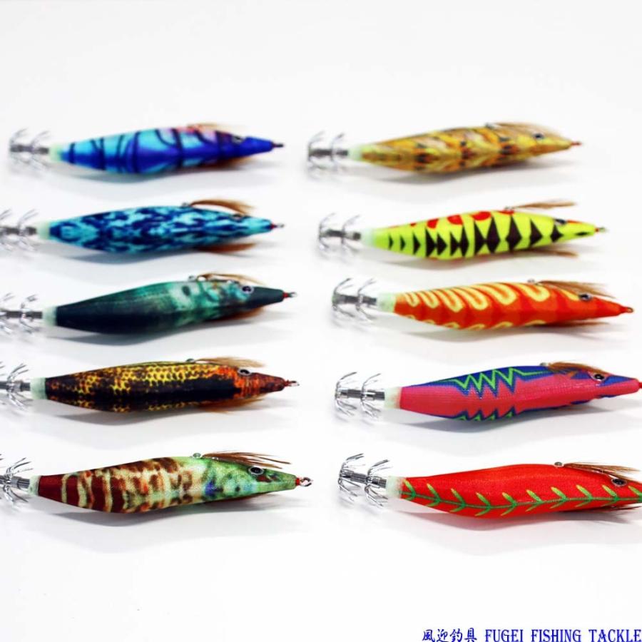 釣り エギ 餌木 夜光 2.5号 10個 セット イカ釣り エギング 仕掛け