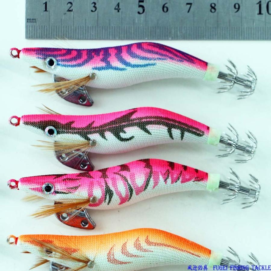 釣具 仕掛け 夜光 エギ 2 0 2 5 3 0号 個セット ピンク オレンジ系餌木 Hegispka イカ釣り用 エギング Hegispkn 風迎釣具 本店 通販 Yahoo ショッピング