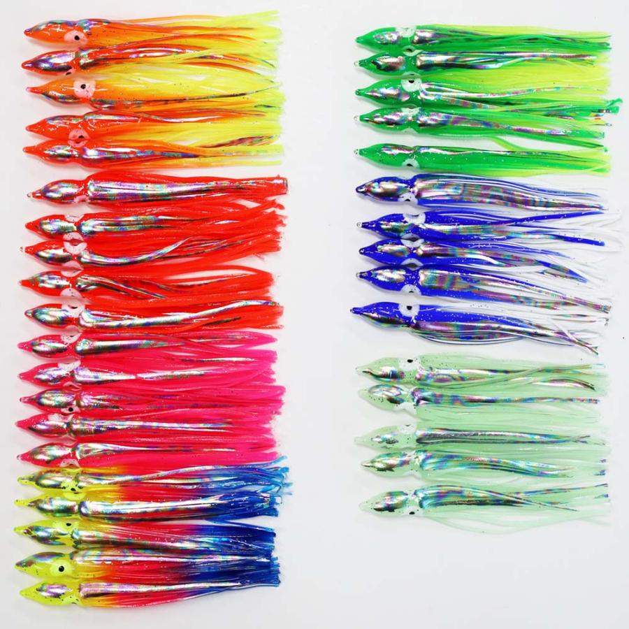 タコベイト 12cm 7色 35本 セット H20LStk120mm7C イカ釣り エギング