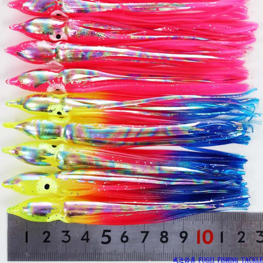 タコベイト 12cm 7色 35本 セット H20LStk120mm7C イカ釣り エギング
