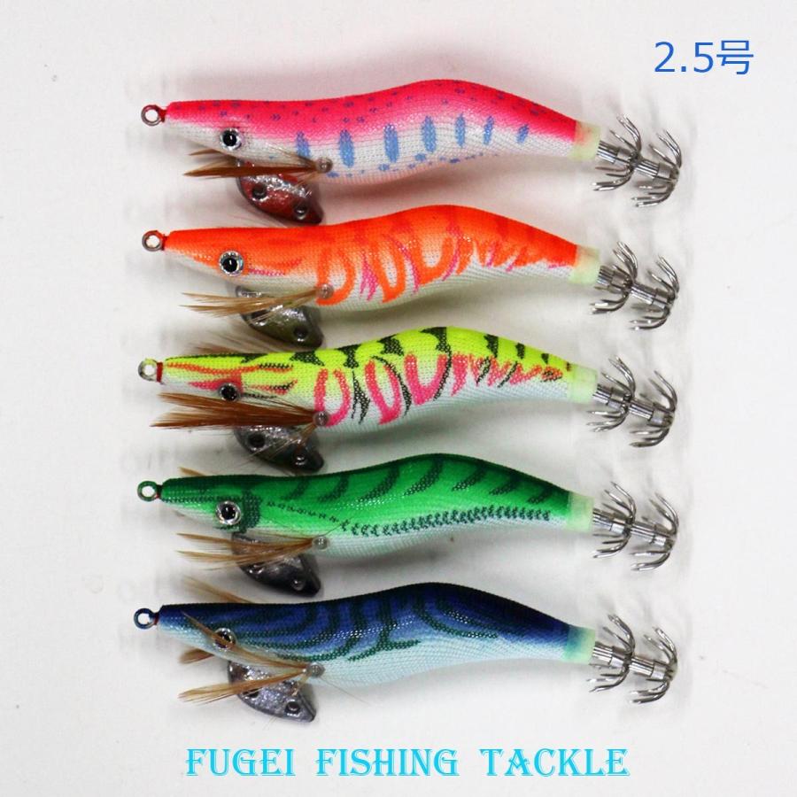 釣具 仕掛け エギ 2.5/3.0号 20本 セット 夜光 イカ釣り エギング 餌木