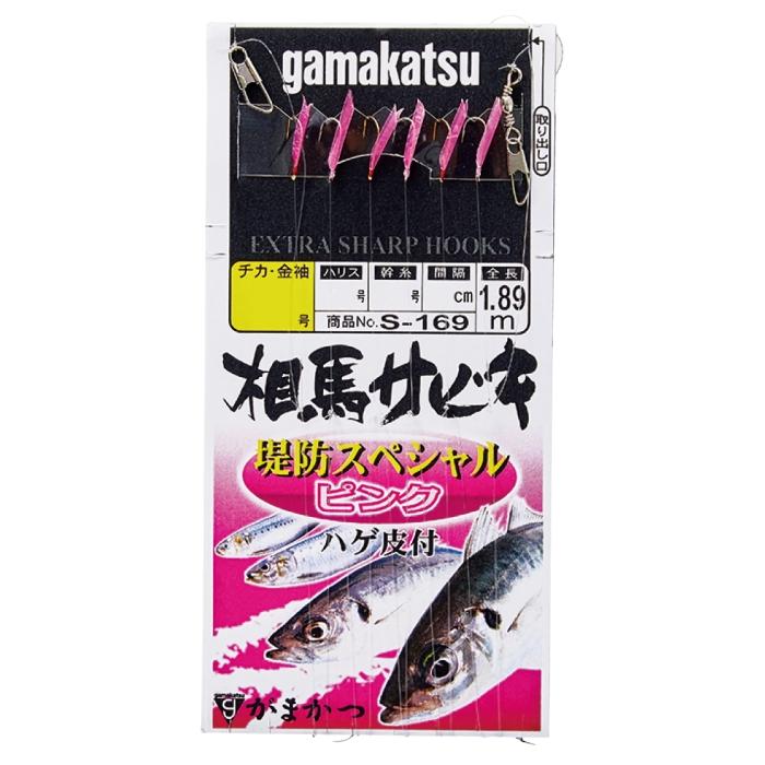 Gamakatsu（がまかつ） 相馬サビキ 堤防ピンクスペシャル S169 7-2