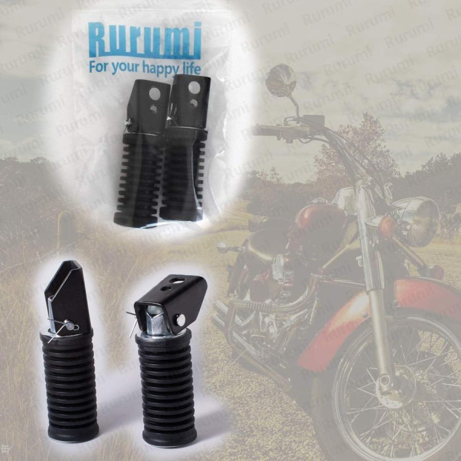 タンデムステップ リア 汎用 バイク用 タンデムバー 左右セット 単車