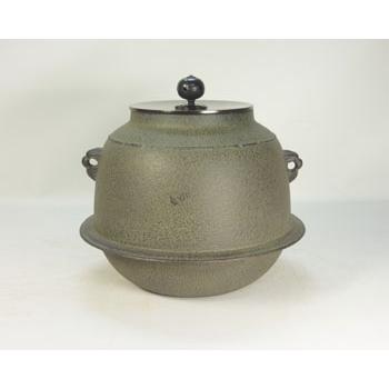 風炉釜　真形羽付中釜　政光作 | 
