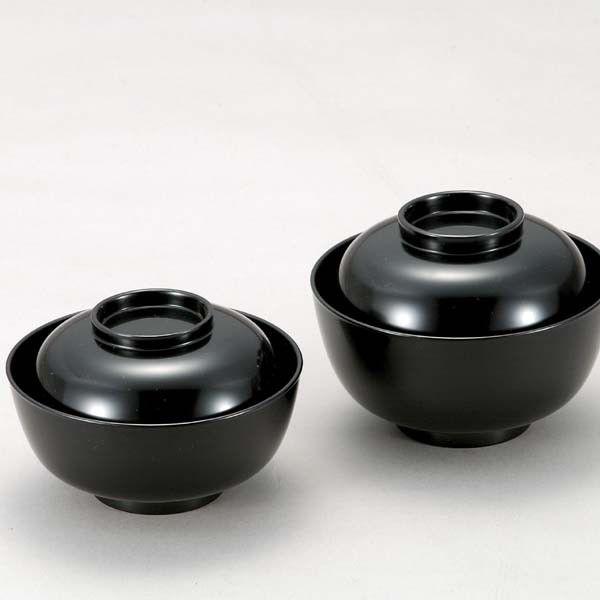 【未使用】真塗 小丸椀 5客 四つ椀/入れ子椀 飯椀/汁椀 茶道具/茶懐石道具 茶懐石 四つ椀 小丸椀 天然木 真塗 茶道具 五組揃 紙箱付 T280