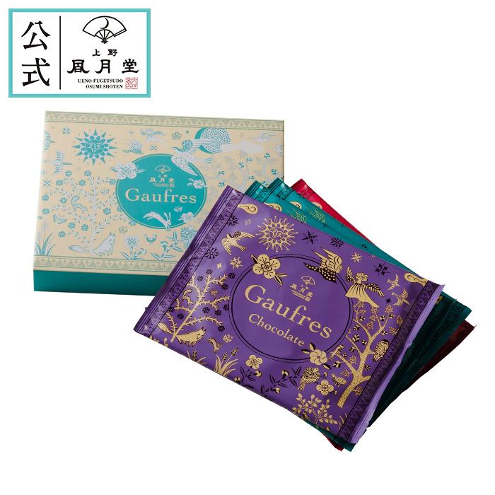 上野風月堂 夏ギフト/ゴーフル4枚入り/御中元 焼き菓子 菓子折り 粗品