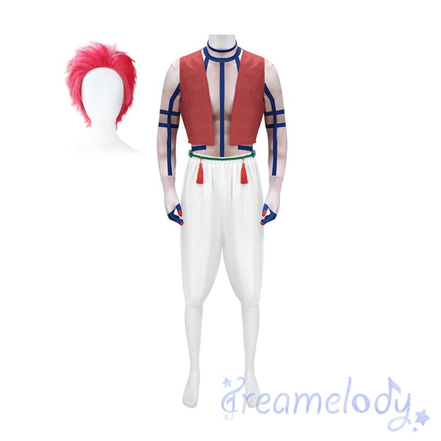 dreamelody】 鬼滅の刃 猗窩座 あかざ コスプレ衣装 アニメ 変装
