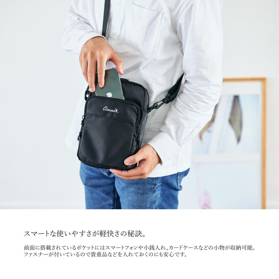 AIRWALK エアウォーク Miniシリーズ ショルダーバッグ 男女兼用 中学 高校 大人 メール便対応｜fuji-bag-collection｜05