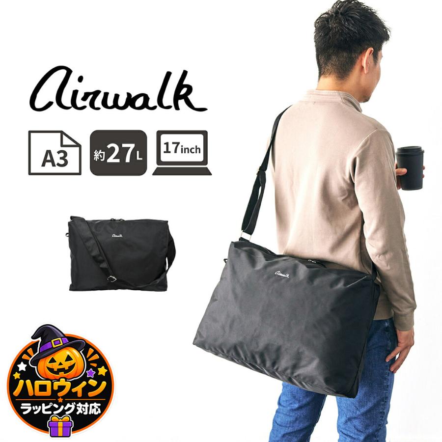 AIRWALK（エアウォーク） ショルダーバッグL 男女兼用 メンズ