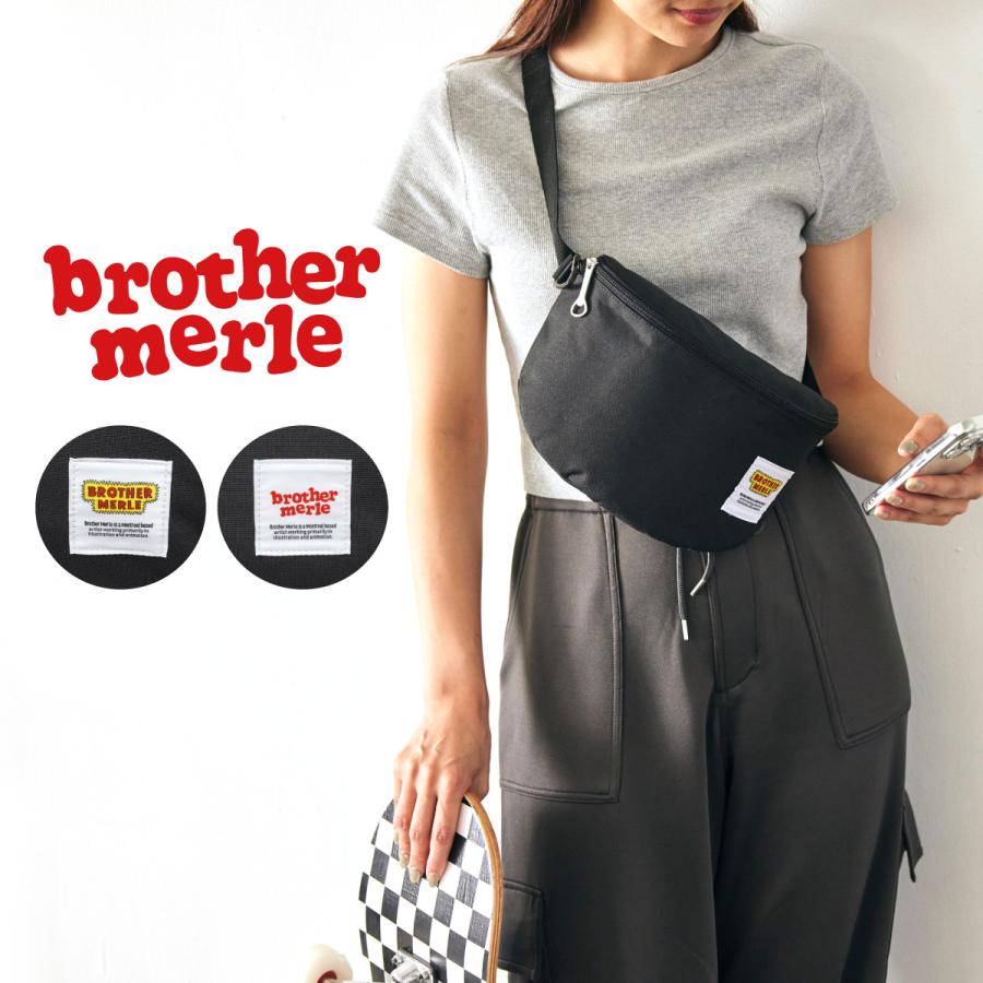 BROTHER MERLE（ブラザー マール） ウエストバッグ 男女兼用 ボディ