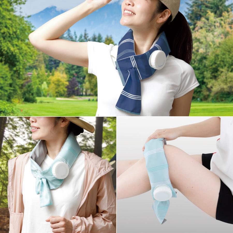 巻ける氷のう 暑さ対策 氷嚢 氷のう 首に巻く ひんやり アイシング 首