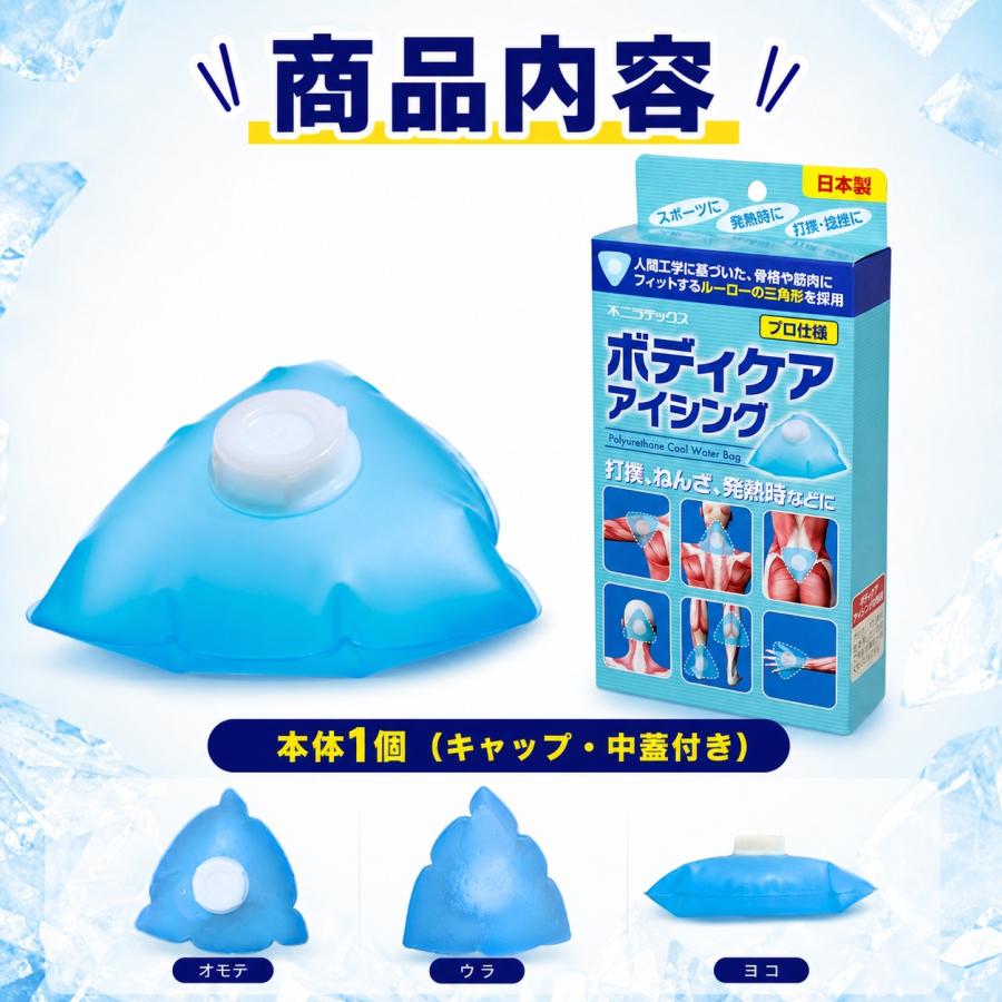不二ラテックス ボディケアアイシング 氷のう スポーツ 熱中症 グッズ